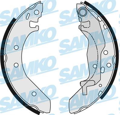 Samko 86040 - Set saboti frana aaoparts.ro
