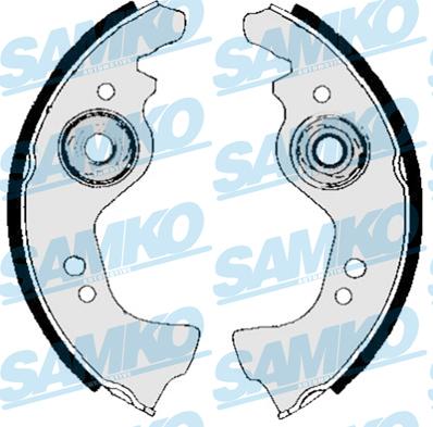 Samko 80700 - Set saboti frana aaoparts.ro