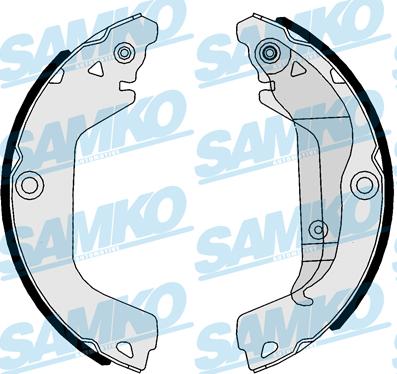 Samko 81112 - Set saboti frana aaoparts.ro