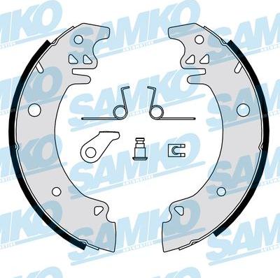 Samko 82751 - Set saboti frana aaoparts.ro