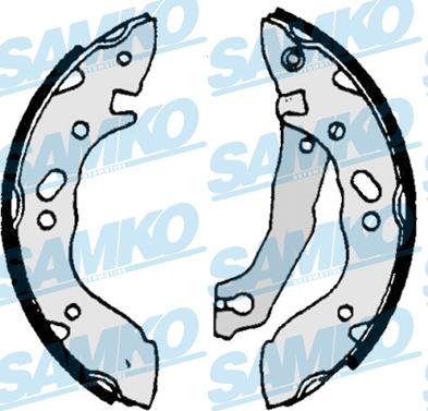 Samko 87000 - Set saboti frana aaoparts.ro