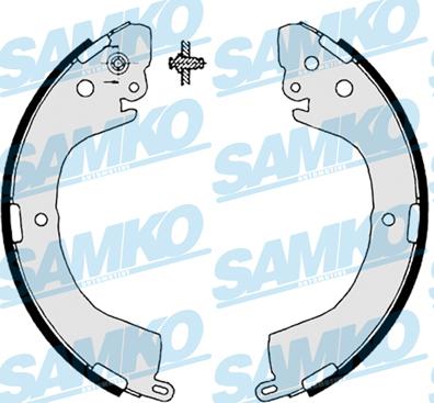 Samko 87890 - Set saboti frana aaoparts.ro