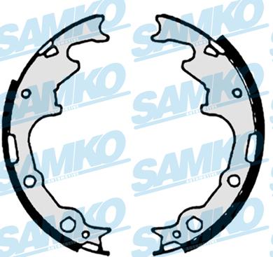 Samko 87240 - Set saboti frana aaoparts.ro