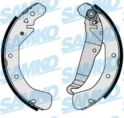 Samko 87200 - Set saboti frana aaoparts.ro