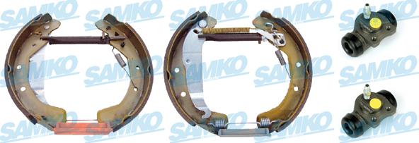 Samko KEG415 - Set saboti frana aaoparts.ro