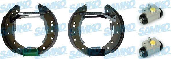 Samko KEG613 - Set saboti frana aaoparts.ro