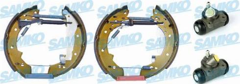 Samko KEG112 - Set saboti frana aaoparts.ro