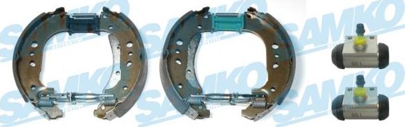 Samko KEG855 - Set saboti frana aaoparts.ro