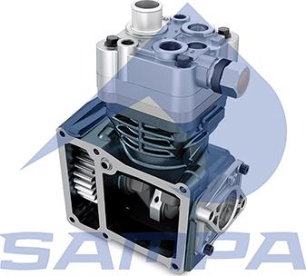 Sampa 093.448 - Compresor, instalatie aer comprimat aaoparts.ro
