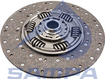 Sampa 045.378 - Disc ambreiaj aaoparts.ro