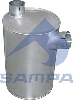 Sampa 041.384 - Amortizor zgomot mijloc / spate aaoparts.ro