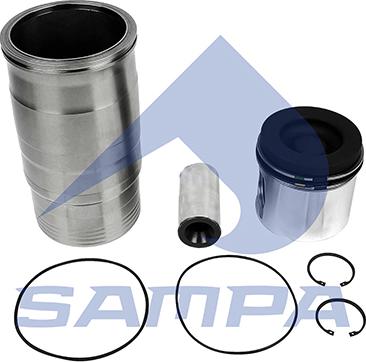 Sampa 047.284 - Set raparatii, piston / bucsa cursa cilindru aaoparts.ro