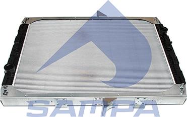 Sampa 051.066 - Radiator, racire motor aaoparts.ro