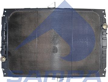 Sampa 051.068 - Radiator, racire motor aaoparts.ro