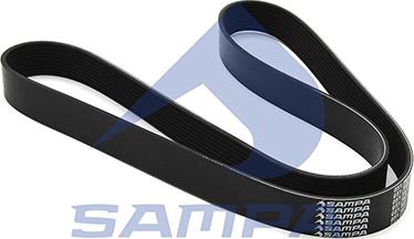Sampa 051.343 - Curea transmisie cu caneluri aaoparts.ro