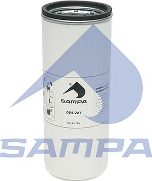 Sampa 051.227 - Filtru ulei aaoparts.ro