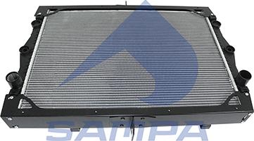 Sampa 053.248 - Radiator, racire motor aaoparts.ro