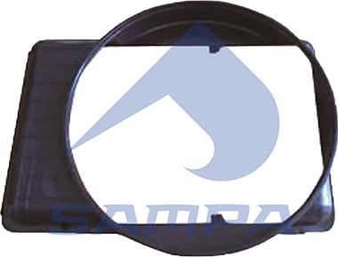 Sampa 052.174 - Carcasa, ventilator radiator aaoparts.ro
