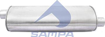 Sampa 060.490 - Amortizor zgomot mijloc / spate aaoparts.ro