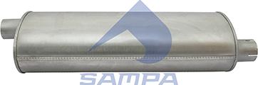 Sampa 060.487 - Amortizor zgomot mijloc / spate aaoparts.ro