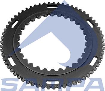 Sampa 010.2954 - Roata dintata, ax principal aaoparts.ro