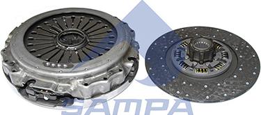 Sampa 080.685 - Set ambreiaj aaoparts.ro