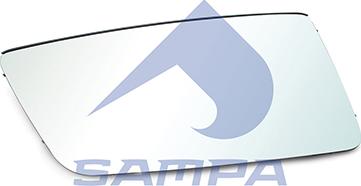 Sampa 034.391 - Sticla oglinda, oglinda retrovizoare exterioara aaoparts.ro