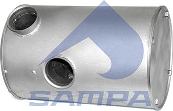 Sampa 031.388 - Amortizor zgomot mijloc / spate aaoparts.ro