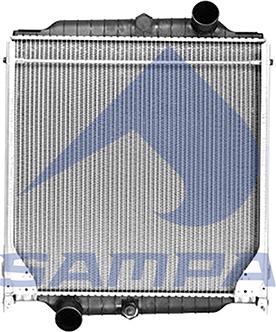 Sampa 038.056 - Radiator, racire motor aaoparts.ro