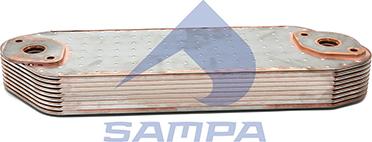 Sampa 038.065 - Radiator ulei, ulei motor aaoparts.ro
