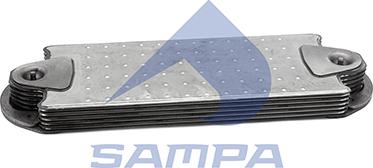 Sampa 033.445 - Radiator ulei, ulei motor aaoparts.ro