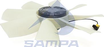 Sampa 037.026 - Ventilator, radiator aaoparts.ro