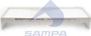 Sampa 024.492 - Filtru, aer habitaclu aaoparts.ro