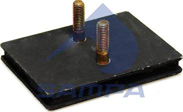 Sampa 020.297 - Placa frictiune, arc parabolic aaoparts.ro