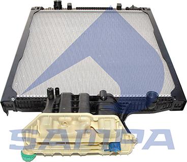 Sampa 023.035 - Radiator, racire motor aaoparts.ro