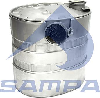 Sampa 079.203 - Amortizor zgomot mijloc / spate aaoparts.ro