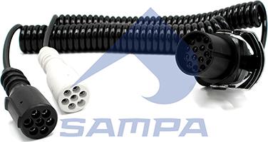 Sampa 206.333 - Adaptor conducte, set electric aaoparts.ro