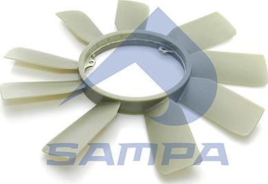 Sampa 200.199 - Ventilator, radiator aaoparts.ro