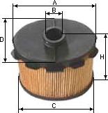 SAMPIYON FILTER CE 1306 M - Filtru combustibil aaoparts.ro