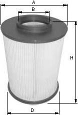 SAMPIYON FILTER CH 0099 - Filtru aer aaoparts.ro