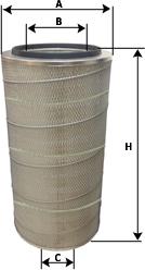 SAMPIYON FILTER CH 0097 - Filtru aer aaoparts.ro
