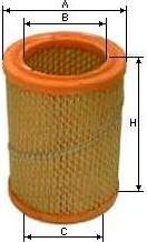 SAMPIYON FILTER CH 1004 A - Filtru aer aaoparts.ro