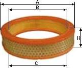 SAMPIYON FILTER CH 1067 - Filtru aer aaoparts.ro