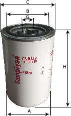 SAMPIYON FILTER CS 0157 - Filtru ulei aaoparts.ro
