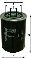 SAMPIYON FILTER CS 1482 - Filtru ulei aaoparts.ro
