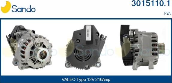 Sando 3015110.1 - Generator start aaoparts.ro