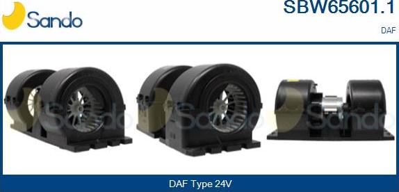Sando SBW65601.1 - Ventilator, habitaclu aaoparts.ro