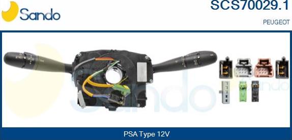 Sando SCS70029.1 - Comutator coloana directie aaoparts.ro
