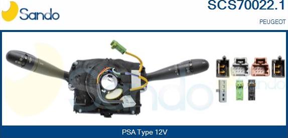 Sando SCS70022.1 - Comutator coloana directie aaoparts.ro