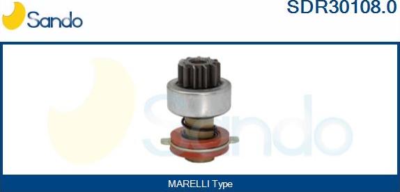 Sando SDR30108.0 - Pinion electromotor aaoparts.ro
